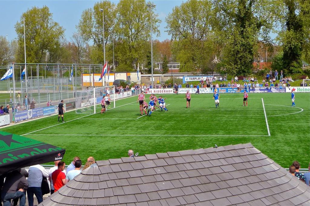 Het complex van VDL is  klaar voor een groot toernooi zaterdag 24 juni