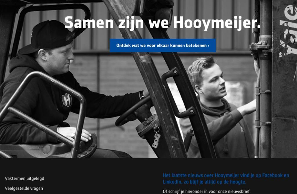 NICK PONS AAN HET WERK