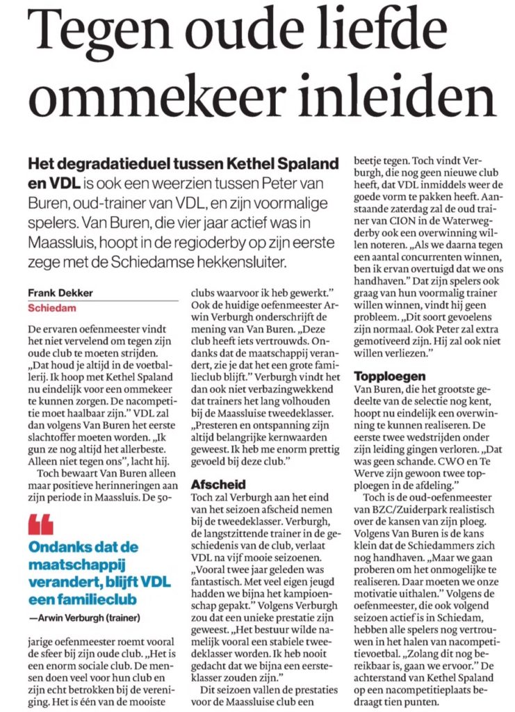 Het hele interview in het AD