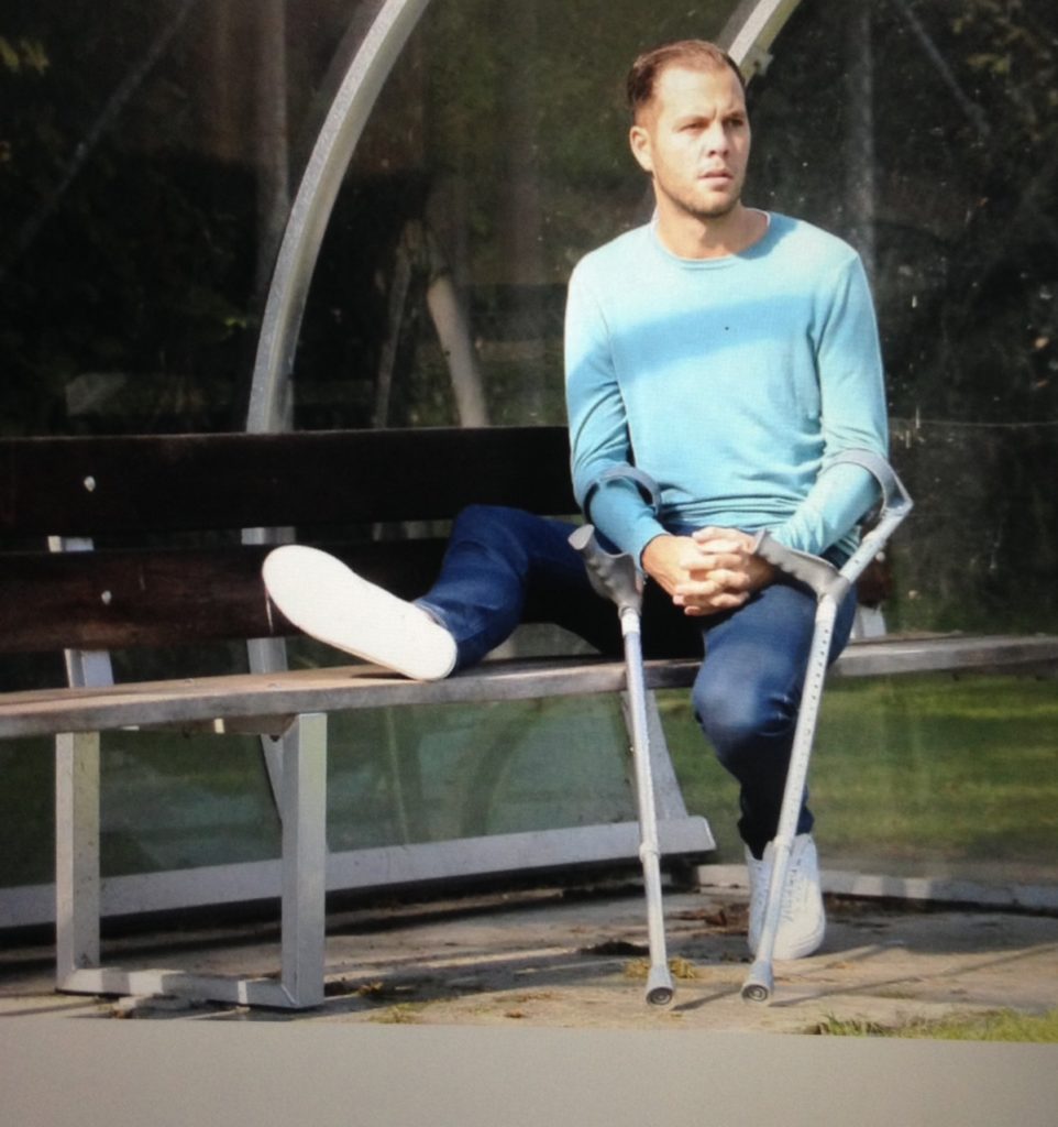 Kevin van der Kraan nog een tijdje aan de kant, maar wel romantisch in het ledikant