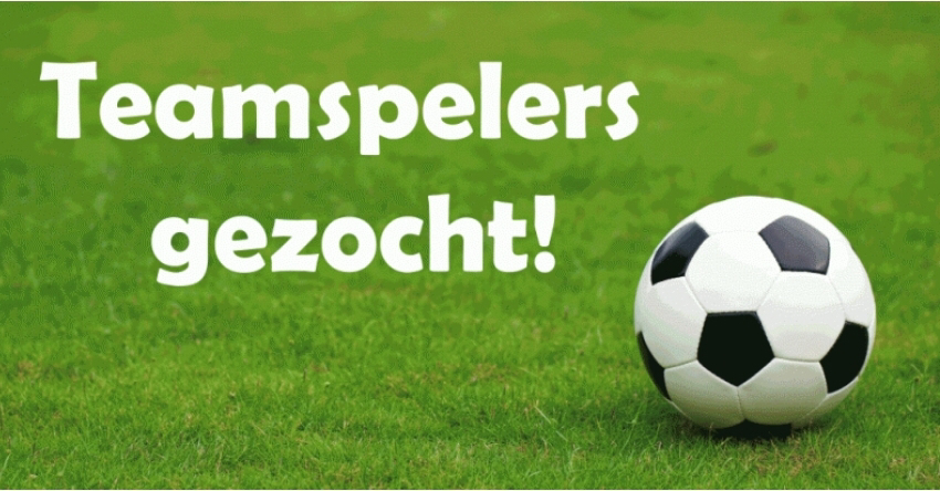 TEAMPLAYERS GEZOCHT VOOR JO19