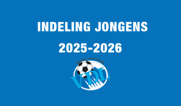 VOORLOPIGE INDELING  VDL JONGENS SEIZOEN 2025-2026 